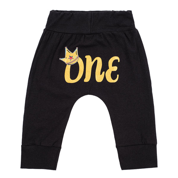 3pcs Baby Boys Mr Onederful 1st Birthday Pant Sets