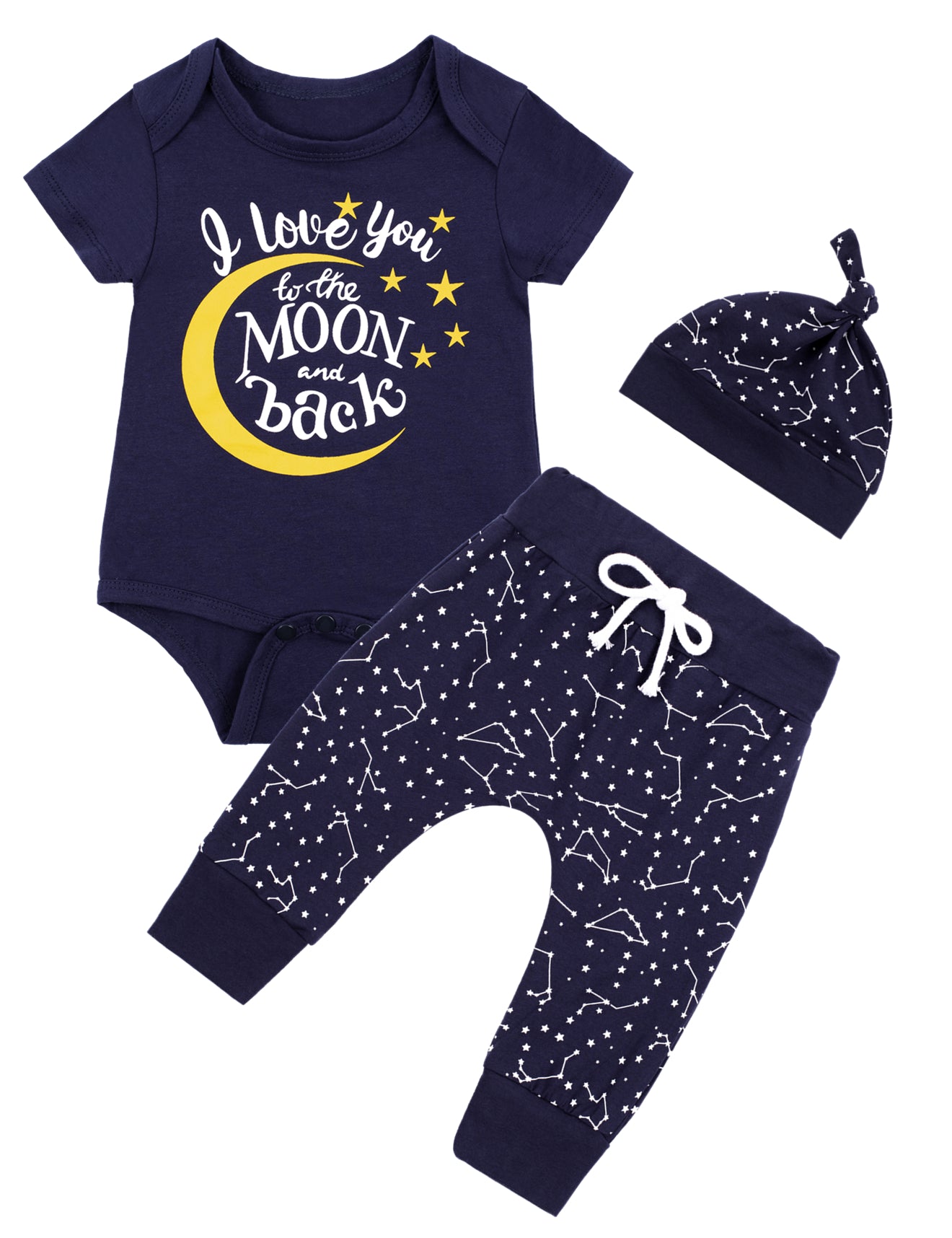 I Love You to The Moon and Back Pants Set