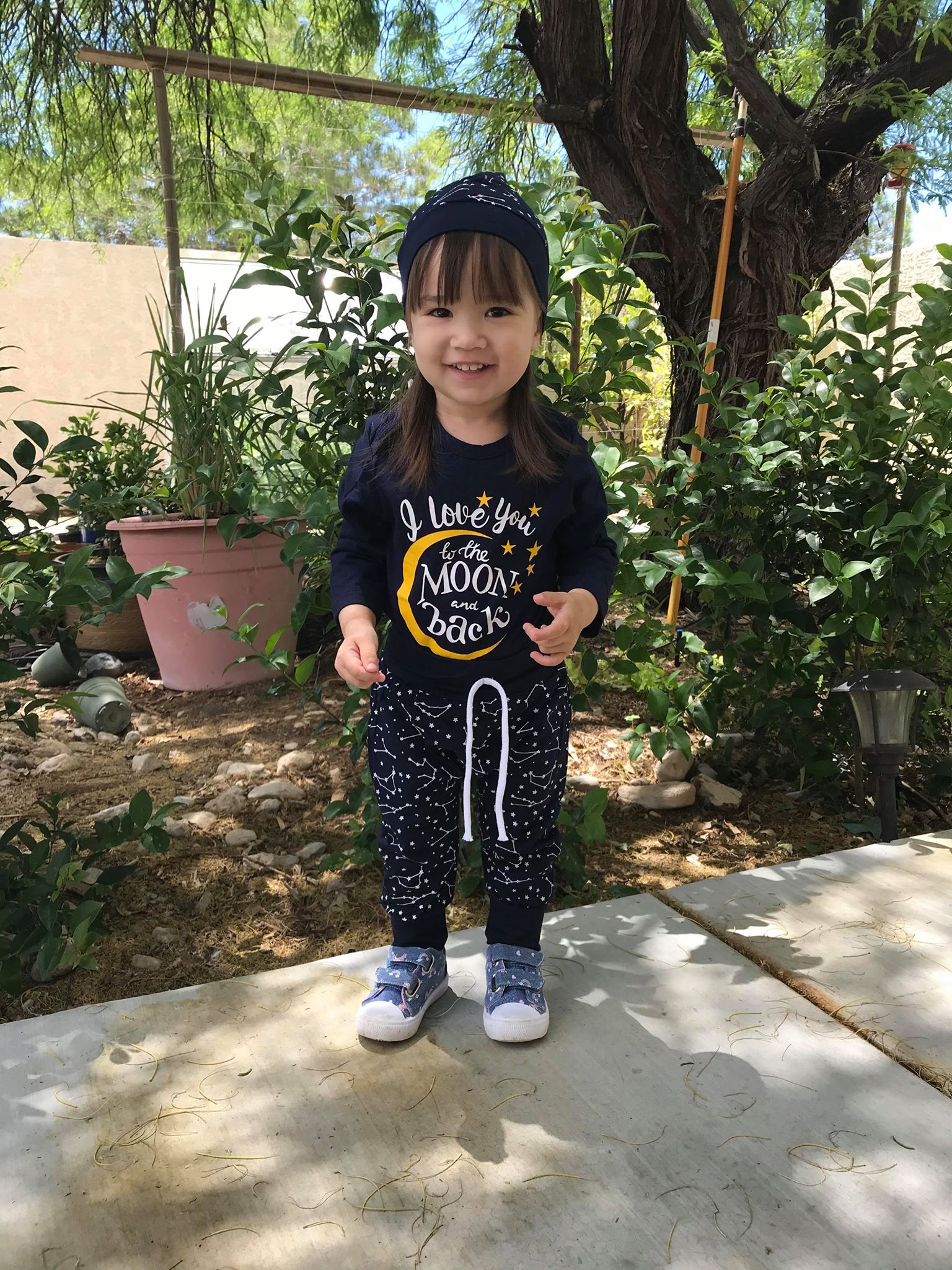 I Love You to The Moon and Back Pants Set